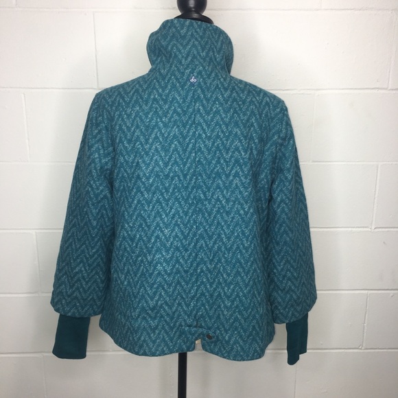 Prana Lily Jacket Deep Teal Size Medium - Picture 3 of 8